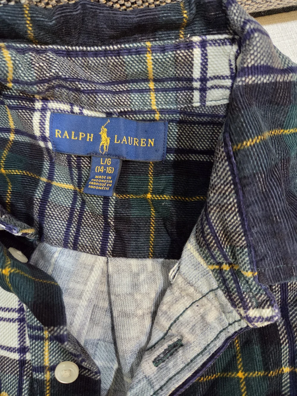 Ralph Lauren Flannel